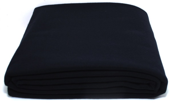 Anti-tarnish silver cloth/fabric, Black or Brown, 1/2 yard, 18x 58 wide